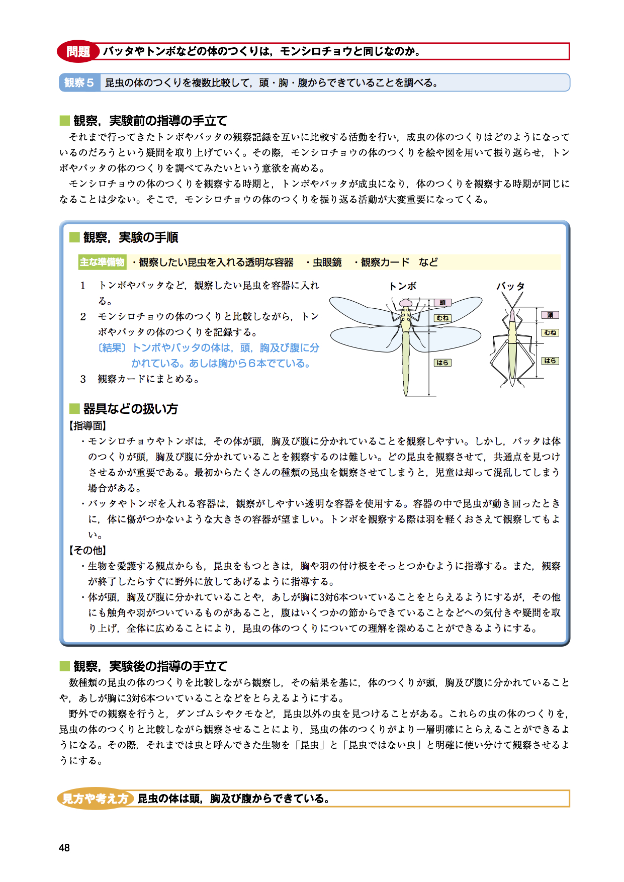 昆虫と植物（理科実験 指導案） | EDUPEDIA